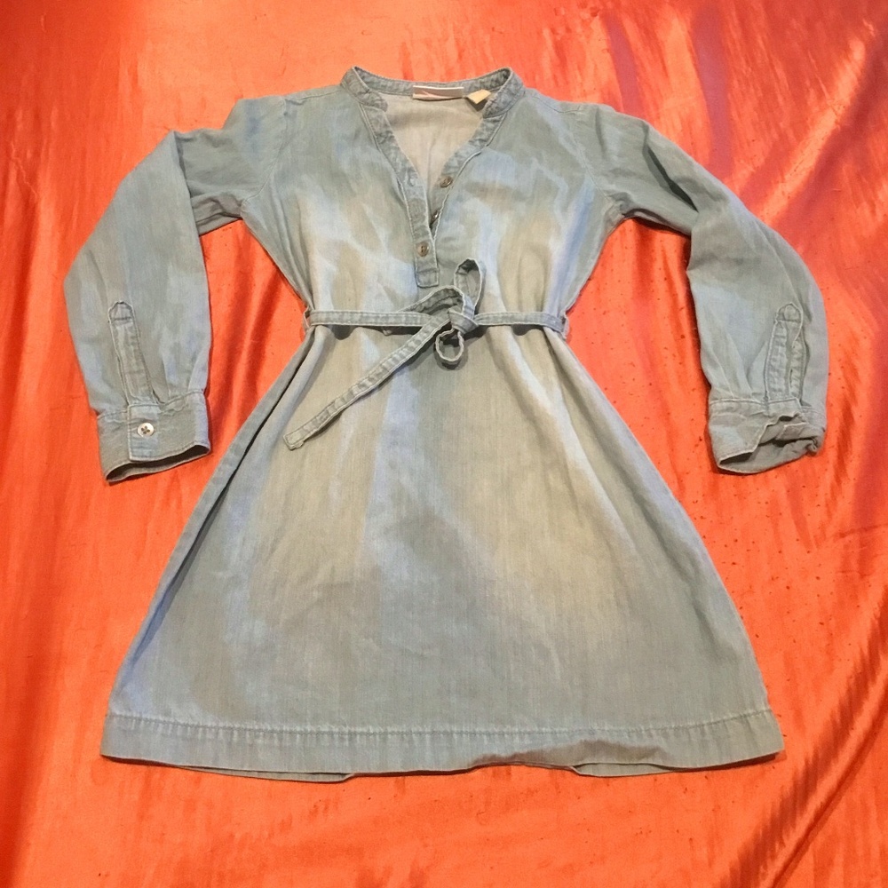 Children’s Place Denim Dress 5/6 s/p